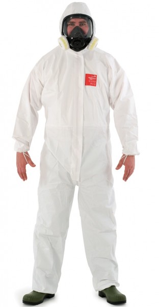 Microgard / AlphaTec 2500 PLUS Overall with Hood Model 111 white