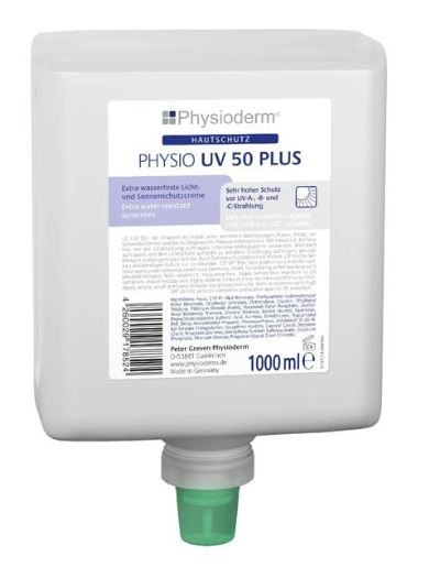 Greven 14093003 PHYSIO UV 50 Plus sun protection cream Neptune bottle 1L