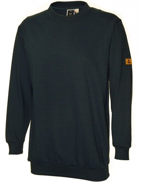 ESD Sweat-Shirt black 300g/m²