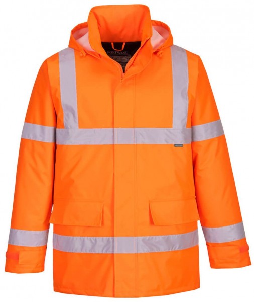 Portwest EC60 - PW2 Hi-Vis High Visibility Winter Jacket