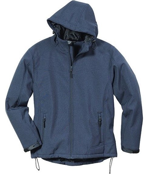 Scheibler Active thermo softshell jacket blue-mottled