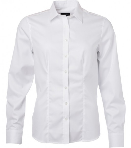 James & Nicholson JN689 Ladies Shirt long sleeve