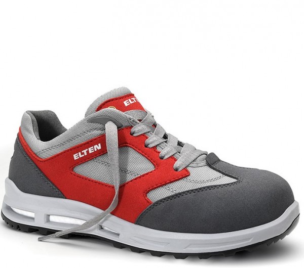 Elten Travis XXT grey-red low 729820 low shoes ESD S2