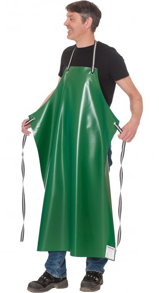 Guttasyn PVC apron green M 3/5 green Dimensions 80x100 cm Thickness 0,3 mm