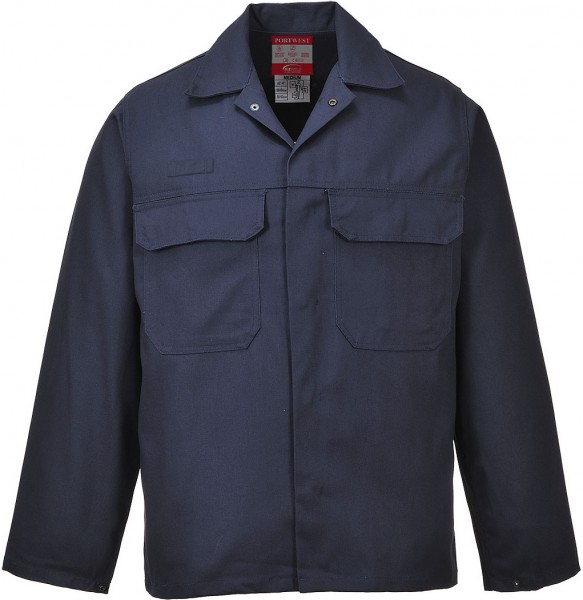 Portwest Bizweld BIZ2 flame-retardant navy waistband jacket