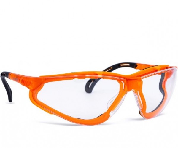 Infield Terminator X-Tra Outdoor 9321006 Temple Glasses orange clear