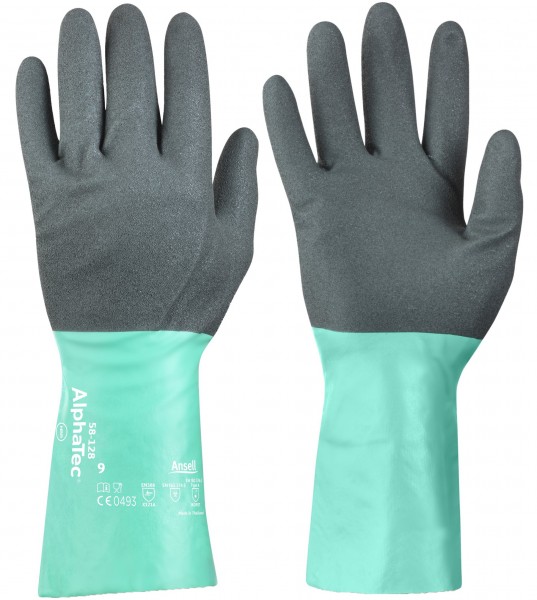 Ansell Alpha-Tec 58-128 Chemical protective gloves