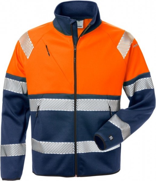 Fristads 129509 High Vis Warning Sweat Jacket 4517 SSL
