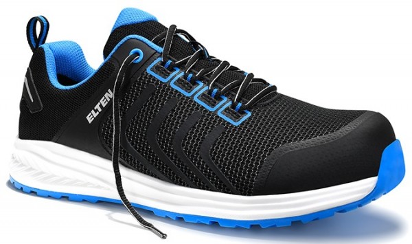 Elten Livas 720821 safety low ESD S1P shoes black-blue