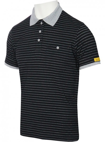 HB CONDUCTEX Cotton Knit men's ESD polo shirt short sleeve 08011 86004 000
