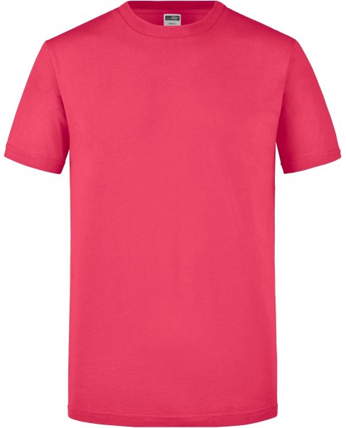 James & Nicholson JN911 Men's Slimfit Round Neck Shirt in 14 Colors