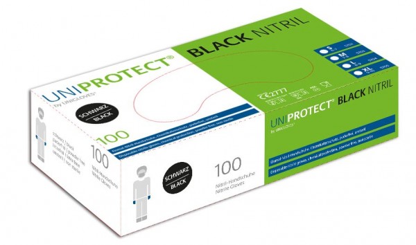 Unigloves Uniprotect black Nitrile