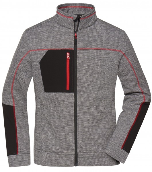 James & Nicholson JN1817 Ladies Structure Fleece Jacket in 3 colors
