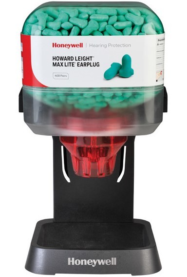 Howard Leight Dispenser HL400 Lite with 400 pairs Laser Lite