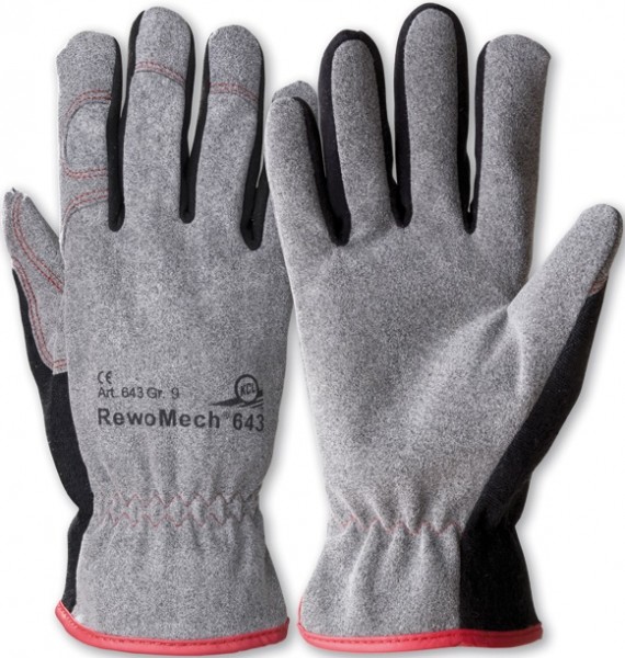 KCL RewoMech 643 synthetic leather protective gloves