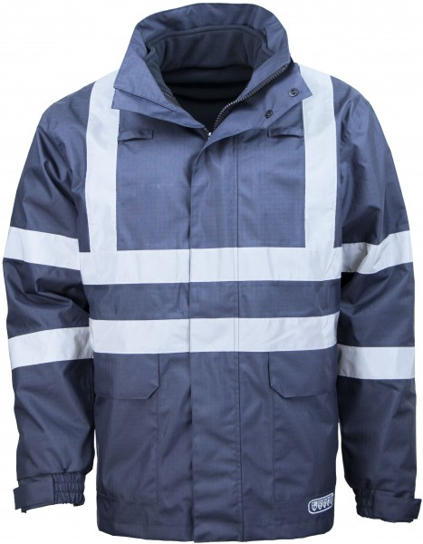 Prevent Trendline 3850B weather and flame protection jacket navy