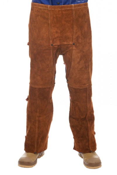 Weldas Lava Brown 44-7440 Split cowhide leather welding protection apron