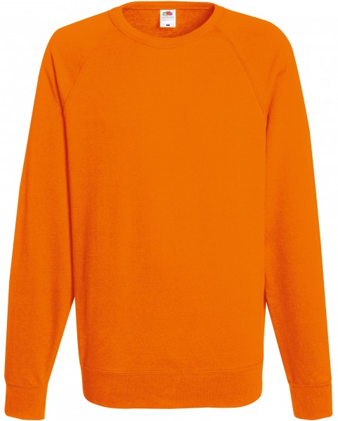 Fruit of The Loom Lightweight Raglan Sweat in 12 colours