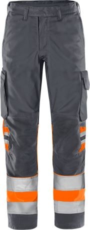 Fristads 134271 Green high-visibility trousers class 1 2668 GPLU