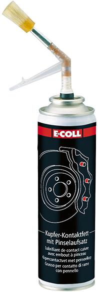 E-Coll Copper contact grease 200g brush Fl.