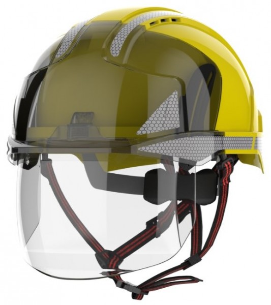 JSP AMH270 EVO VISTAshield safety helmet ventilated with visor